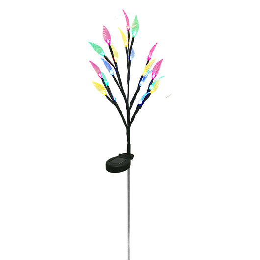 Luz Solar Decorativa Rama de Hojas para Jardín y Césped - Image 11