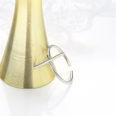 Anillo de Plata Esterlina S925 Minimalista Versátil - Image 8