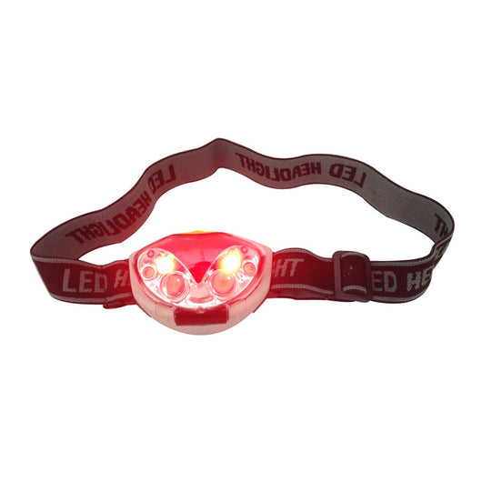 Linterna Frontal LED para Camping - 6 LEDs con Luz Blanca y Roja - Image 4