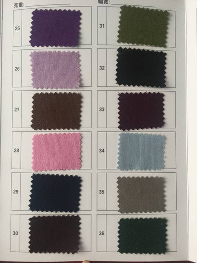 Tela de Lino Teñida Lisa para Cortinas y Sofás - Image 10