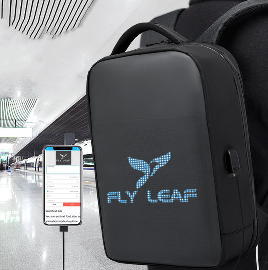 Mochila Deportiva con Pantalla LED Dinámica
