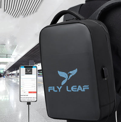 Mochila Deportiva con Pantalla LED Dinámica