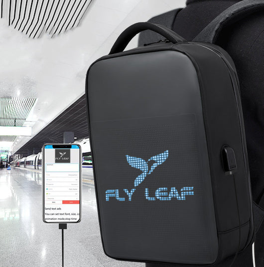 Mochila Deportiva con Pantalla LED Dinámica