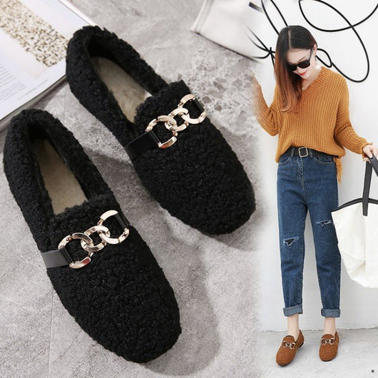 Zapatos Deportivos para Mujer con Forro Polar Cálido - Image 11