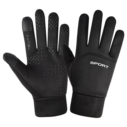 Guantes de Ciclismo Impermeables Térmicos con Agarre Antideslizante