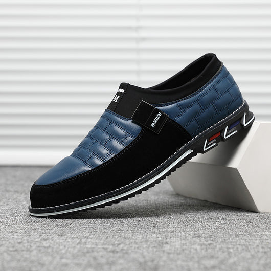 Zapatos de Cuero Estilo Business Casual Coreano para Hombre - Image 3
