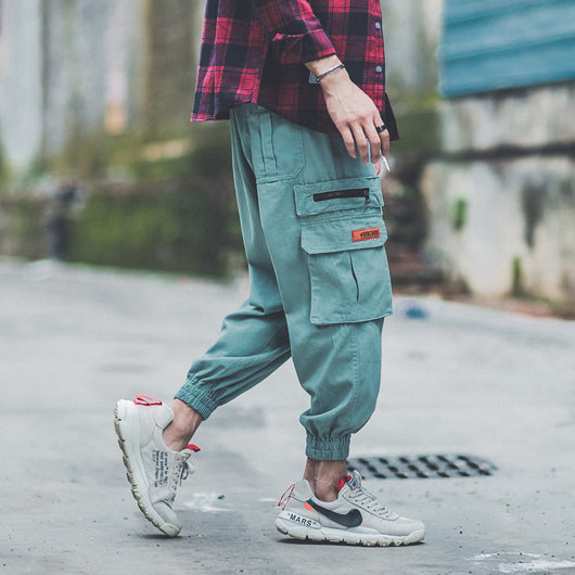 Pantalones Harem Cropped de Trabajo para Hombre - Image 29