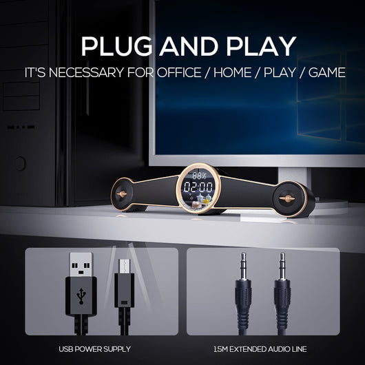 Parlante Bluetooth Compacto con Subwoofer Integrado - Image 2