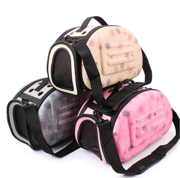 Bolsa Transportadora Plegable para Mascotas con Diseño Impreso