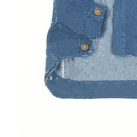 Ropa de Mezclilla para Perros - Abrigo Denim Cómodo para Mascotas - Image 4