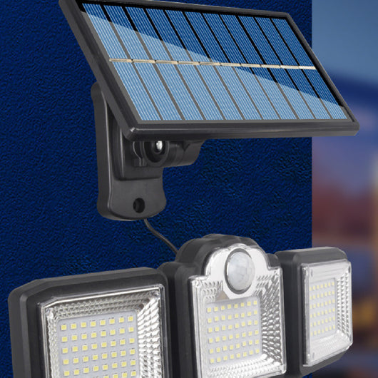 Lámpara Solar de Calle Giratoria Impermeable con Panel Divisible