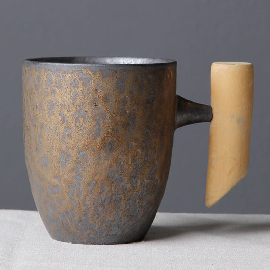 Taza de Cerámica Personalizada con Asa de Madera - Image 9