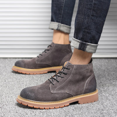 Zapatos de Trabajo Estilo Británico Transpirables Corte Medio - Image 16