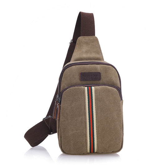 Bolsa de Pecho Deportiva Canvas - Estilo Urbano Metrosexual - Image 6