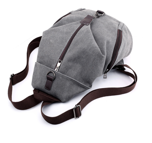Mochila Bolso Canvas Retro Estilo Colegiala - Bolsa Versátil Coreana - Image 3