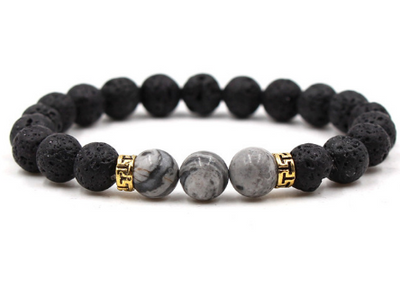 Pulsera Difusora de Aceites Esenciales con Piedras de Lava - 15 Colores Chakra Buddha Yoga - Image 10