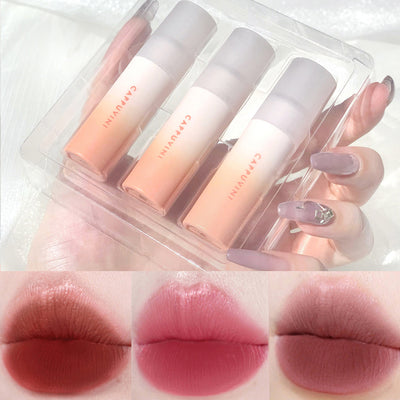 Lápiz Labial Líquido Mate Degradado Naranja y Marrón - Image 16
