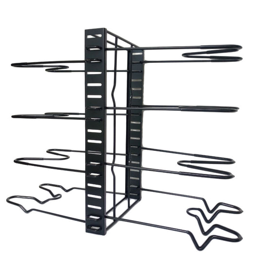Escurridor de Platos de 8 Niveles en Hierro - Organizador de Cocina Negro - Image 6