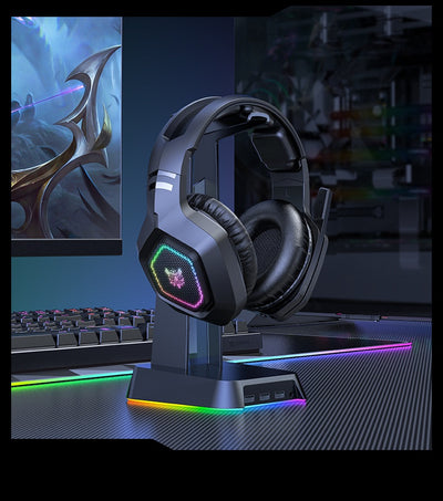 Auriculares Gaming Inalámbricos Bluetooth con RGB Luminoso - Image 10