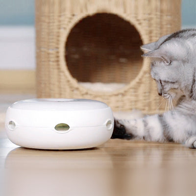 Juguete Interactivo para Gatos con Plataforma Giratoria Automática - Image 3