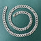 White Gold Color Silver - 45cm