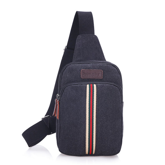 Bolsa de Pecho Deportiva Canvas - Estilo Urbano Metrosexual - Image 5