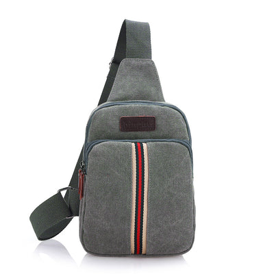 Bolsa de Pecho Deportiva Canvas - Estilo Urbano Metrosexual - Image 7