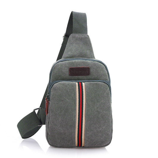 Bolsa de Pecho Deportiva Canvas - Estilo Urbano Metrosexual - Image 7