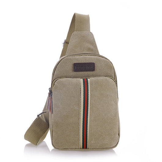Bolsa de Pecho Deportiva Canvas - Estilo Urbano Metrosexual - Image 4