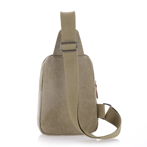 Bolsa de Pecho Deportiva Canvas - Estilo Urbano Metrosexual