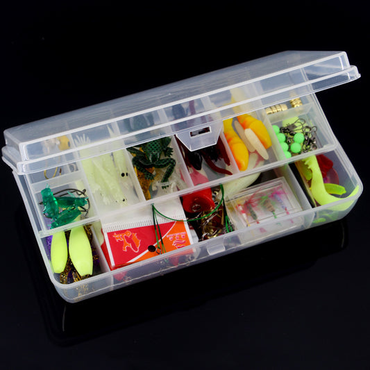 Set de 100 Anzuelos Artificiales Premium con Lentejuelas Biónicas para Pesca de Agua Dulce - Image 2