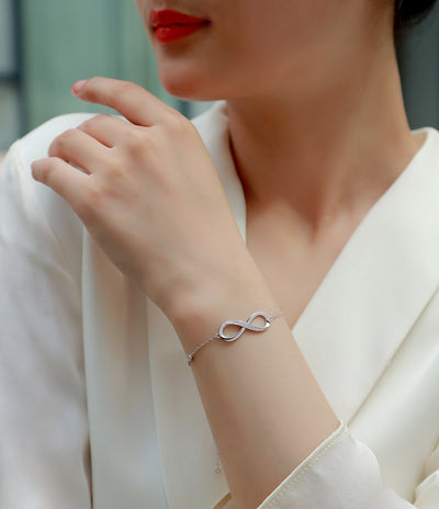 Pulsera de Plata S925 con Moissanita Premium - Joyería Lujo Ligero Chapada en Platino - Image 7