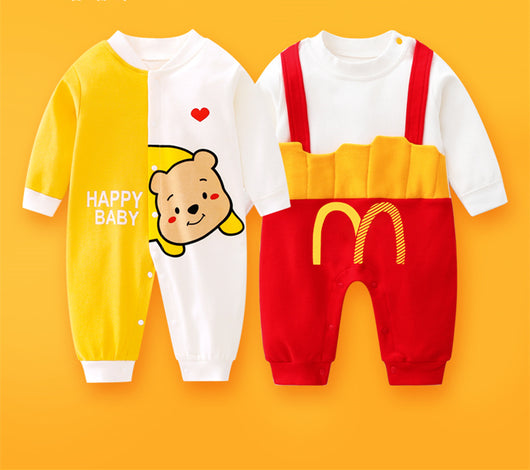 Conjunto de 2 Piezas Mameluco Manga Larga para Bebé Recién Nacido Verano - Image 44
