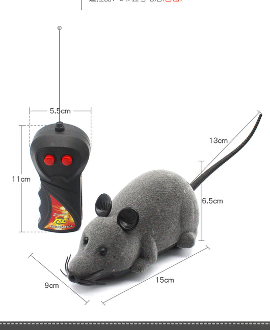 Juguete Interactivo para Gatos - Ratón Eléctrico con Control Remoto - Image 9