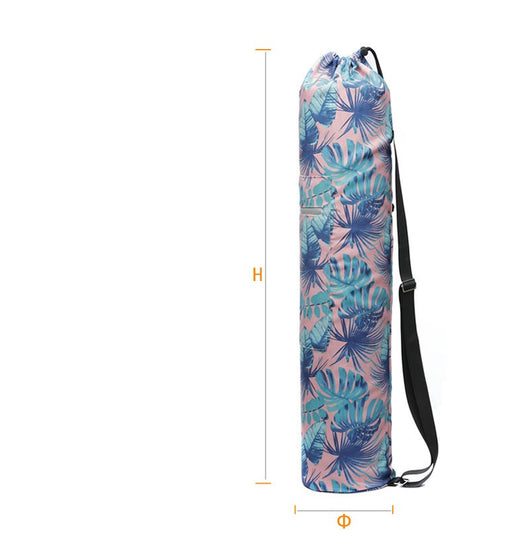Mochila de yoga en lona estampada - Image 8