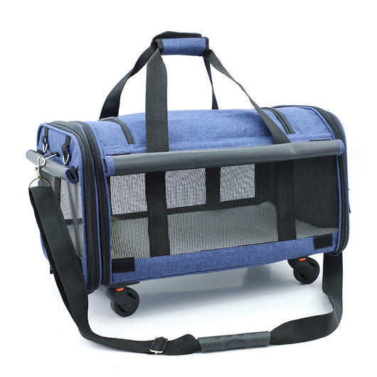 Bolsa de Transporte Plegable con Ruedas para Gatos - Image 3