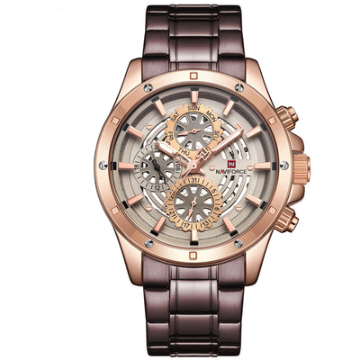 Reloj de Cuarzo Multifunción con Tres Esferas - Image 11