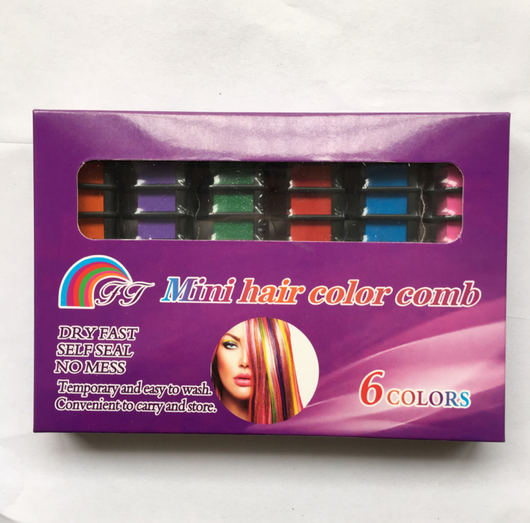 Tiza de Color Temporal para Cabello con Aplicador - Set Desechable - Image 12
