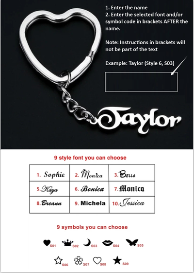Llavero Personalizado con Nombre y Monograma Grabado para Hombre y Mujer - Image 4