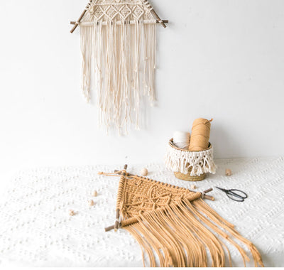 Tapiz de Macramé Nórdico para Pared - Decoración Interior Artesanal - Image 7