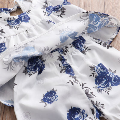 Conjunto Infantil Flores - Top y Shorts - Image 4