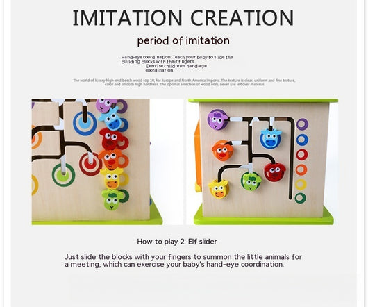 Caja de Tesoro Educativa con Cuentas para Enhebrar - Juego Granja Feliz - Image 22