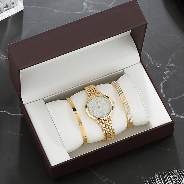 Conjunto de Reloj de Lujo para Mujer en Oro - Image 19