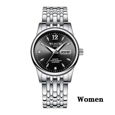 Reloj de Moda para Mujer Oro Rosa - Acero Inoxidable WLISTH con Calendario - Image 4