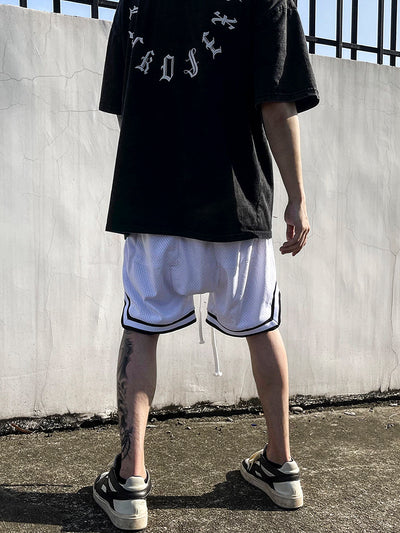 Pantalones de Básquetbol con Malla y Cordón Ajustable - Image 15