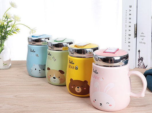Taza Cerámica Creativa con Diseño Adorable