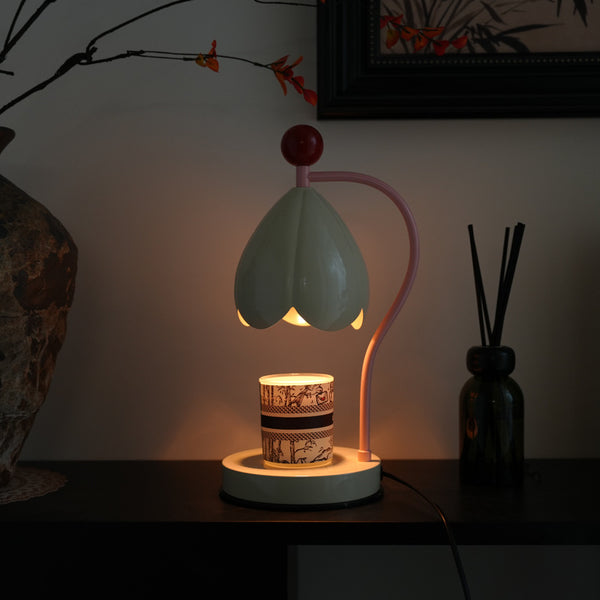 Lámpara de Aroma Estilo Antiguo con Cera Derretible Linglan