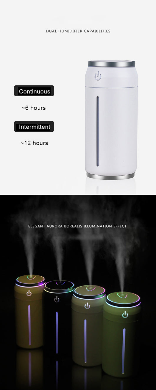 Difusor de Aroma USB 220ML para Auto - Humidificador Portátil Mini - Image 11