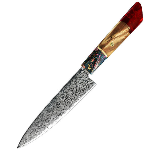 Cuchillo de Chef Damasco Acero Inoxidable Multiusos Profesional - Image 9
