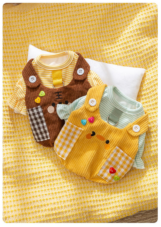 Enterizo Térmico de Dos Patas para Perros Pequeños - Otoño e Invierno - Image 12